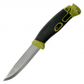 Нож разделочный Morakniv Companion Spark Green 13570, 100 мм, зеленый