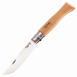 Нож складной Opinel 12 Tradition Inox 001084, 120 мм, бук