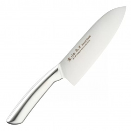 Нож кухонный сантоку Satake All Stainless 801-348, 170 мм, сталь