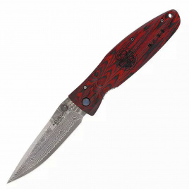 Нож складной Mcusta Tokugawa Ieyasu MC-0183D, 94 мм, красный