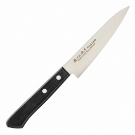 Нож кухонный универсальный Satake Black Pakka Wood 801-850, 120 мм,  палисандр