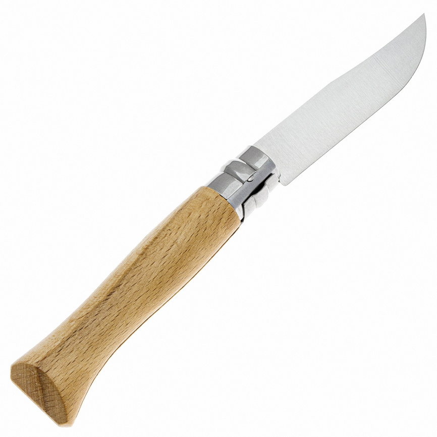 Нож складной Opinel 9 Tradition Inox 001083, 90 мм, бук фото 2